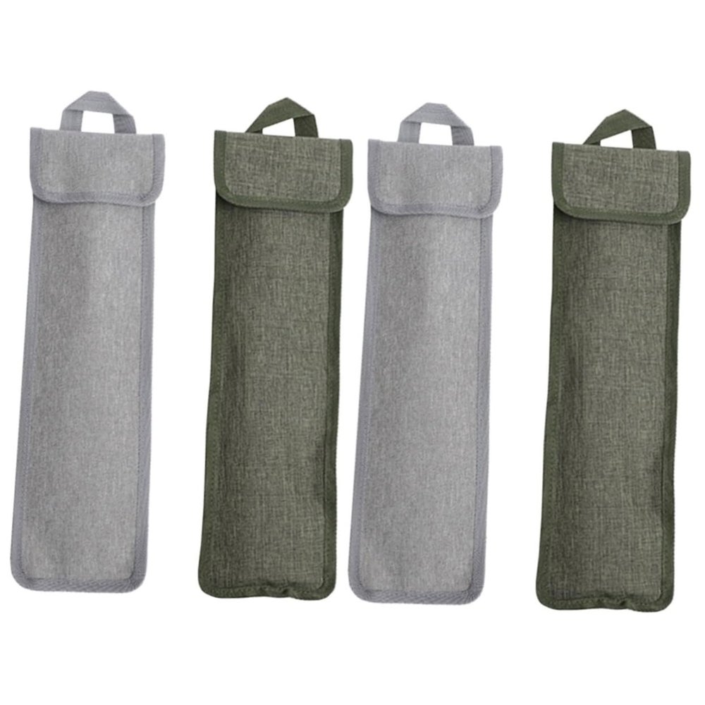 BESPORTBLE 4pcs Tent Peg Pouch Camping Accessory Bag for Storage Portable Tent Stake Container