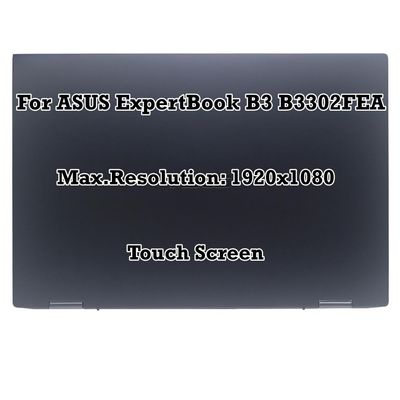 13.3" Replacement for ASUS ExpertBook B3 B3302FEA FHD 1920x1080 LCD LED Touch Screen Display Complete Assembly