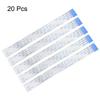 XYWHPGV Flexible Flat Cable 30 Pin 0.5mm Pitch 150mm FPC FFC Flexible Ribbon Cable for LCD TV Car Audio DVD Player Laptop 20pcs (Type B)(20409 767b8 5265b c view 2