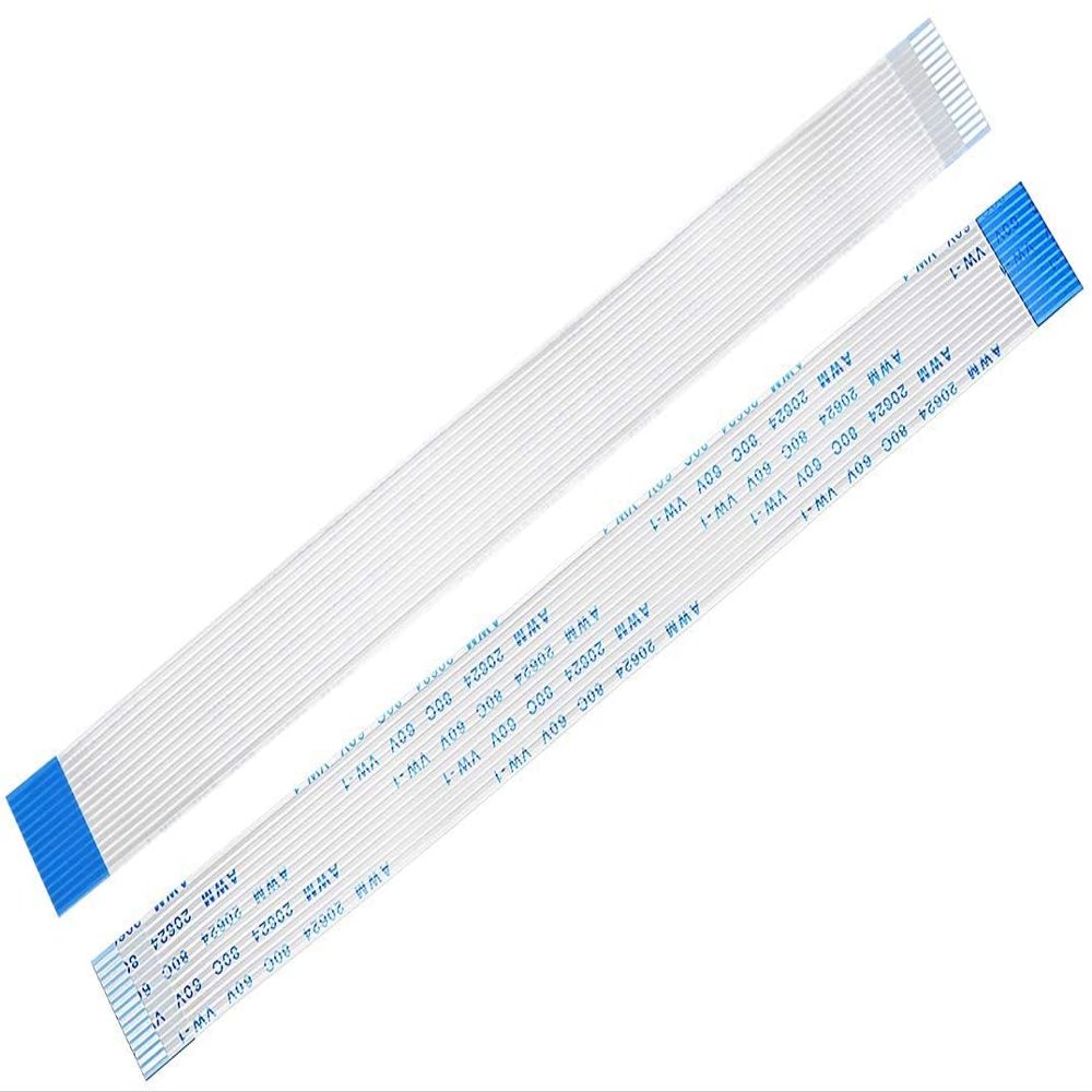XYWHPGV Flexible Flat Cable, 150mm 1.0mm Pitch 14 Pin FPC FFC Flexible Ribbon Cable for LCD TV Car Audio DVD Player 10pcs (Type B)(A95B3 4A984 820F1 2CD2E 8EF72 C6184