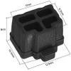 XYWHPGV 5pcs RJ45 Silicone Protector Ethernet Hub Port Dustproof Cap Cover 12mmx8.3mm Black (11b52 c9658 5962b 06457 7ee6 73d63 view 2