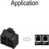 XYWHPGV 5pcs RJ45 Silicone Protector Ethernet Hub Port Dustproof Cap Cover 12mmx8.3mm Black (11b52 c9658 5962b 06457 7ee6 73d63 view 3