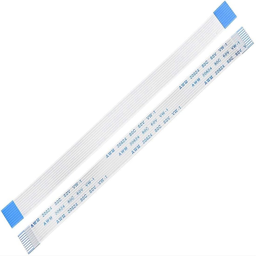 XYWHPGV Flexible Flat Cable, 150mm 1mm Pitch 9 Pin FPC FFC Flexible Ribbon Cable for LCD TV Car Audio DVD Player 20pcs (Type A)(2afb7 e73b5 fadb5 29924 22a73 c6688