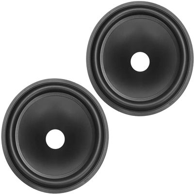 XYWHPGV 6 inches Paper Speaker Cone Subwoofer Cones Drum Paper 1 inches Voice Coil Diameter with Rubber Surround Matte Black 2 Pcs(95b81 42839 d0e7f a27b4 dbdd3 3839b