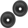XYWHPGV 6 inches Paper Speaker Cone Subwoofer Cones Drum Paper 1 inches Voice Coil Diameter with Rubber Surround Matte Black 2 Pcs(95b81 42839 d0e7f a27b4 dbdd3 3839b view 1