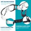 BLUE CUT Safety Outdoor Sports Goggles Unisex Anti Fog Ideal For Basketball Racquetball view 4
