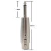 4Pcs Metal 3 Pin XLR Female to 6.35mm 1/4" Mono TS Male Adapter view 3