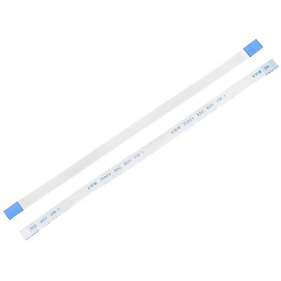 XYWHPGV Flexible Flat Cable 10 Pin 0.5mm Pitch 150mm FPC FFC Flexible Ribbon Cable for LCD TV, Car Audio, DVD Player, Laptop, 20pcs (Type A)(8597e 3)