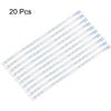 XYWHPGV Flexible Flat Cable 10 Pin 0.5mm Pitch 150mm FPC FFC Flexible Ribbon Cable for LCD TV, Car Audio, DVD Player, Laptop, 20pcs (Type A)(8597e 3) view 2