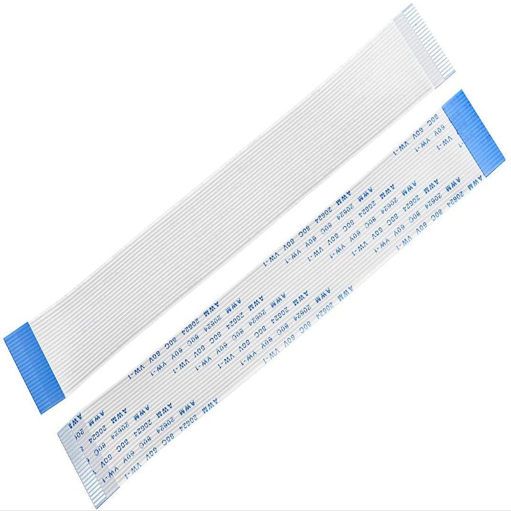 XYWHPGV Flexible Flat Cable, 150mm 1mm Pitch 22Pin FPC FFC Flexible Ribbon Cable for LCD TV Car Audio DVD Player 10pcs (Type B)(37b39 94e04 bd00a 836e9 42733 2634c