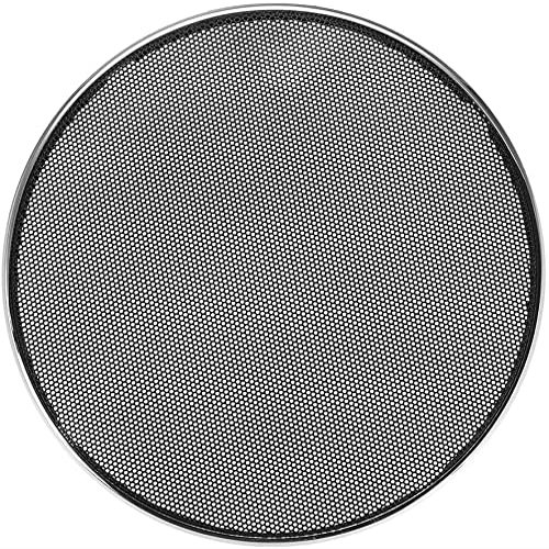 XYWHPGV 8 inches Speaker Grill Mesh Decorative Circle Woofer Guard Protector Cover Audio Parts Silver(3cf76 39e69 7f8d6 4bd52 f00ab 1ca4a