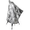 Telescope Cover Waterproof Weatherproof 420D Silver Outdoor Scope Cover DSLR Camera Rain Covers Rain Resistant Patio Telescope Covers Dustproof UV Resistant,47 * 63inch,Silver view 1