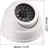 XYWHPGV Fake Security Camera Dummy Dome CCTV with Blinking Red LED Warning Light for Home Outdoor Indoor White 4pcs(0b52e 319cb 124ea 7f6f6 57a45 b297c view 2