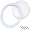 XYWHPGV 4pcs 5 inches Speaker Grill Mesh Decorative Circle Woofer Guard Protector Cover Audio Accessories White(1fecf 054af 3ae3e a5b55 65359 7581e view 3