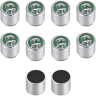 XYWHPGV 9767 62dB Electret Microphone Pickup 9.7mm x 7mm Cylindrical Condenser MIC with Solder Joint for PCB 10 Pcs(491e6 152ee 4c467 0bd03 c6efc 9dfa9