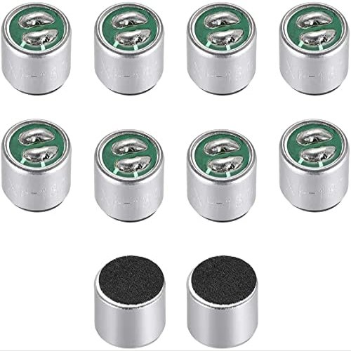 XYWHPGV 9767 62dB Electret Microphone Pickup 9.7mm x 7mm Cylindrical Condenser MIC with Solder Joint for PCB 10 Pcs(491e6 152ee 4c467 0bd03 c6efc 9dfa9