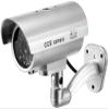 XYWHPGV Fake Security Camera Dummy CCTV Surveillance System with Blinking Red LED Warning Alert Light, Sticker for Home Outdoor Indoor Silver(0bc22 ddd35 09c79 284b5 a8c85 f4d85 view 1