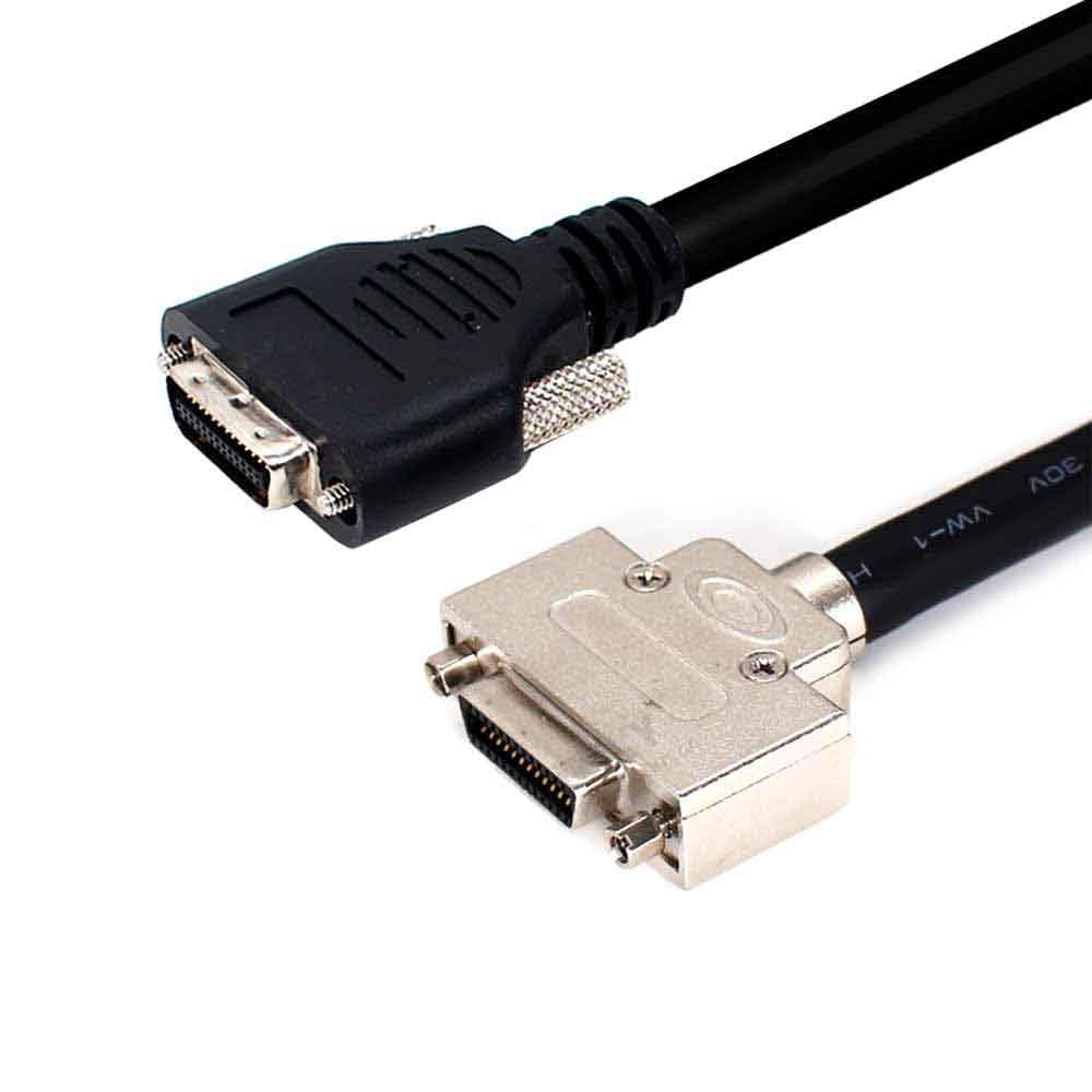GXMRHWY CameraLink Data Cable - MDR 26Pin Male to Female High Flex for Industrial Cameras - 1 Meter Length