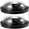 XYWHPGV Fake Security Camera Dummy Dome CCTV with Blinking Red LED Warning Alert Light for Home Outdoor Indoor Black 2pcs(7dcc3 dda58 960b2 6e141 f3b5a 66be9 view 1