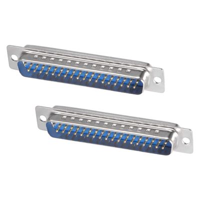 XYWHPGV D-sub Connector Male Plug 37-pin 2-Row Port Terminal Breakout Solder Type for Mechanical Equipment CNC Computers Blue Pack of 2(216a3 bcff9 70a96 5be0e 6599a 88971