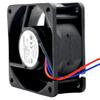 12V TYP 612NME 69mA 0.8W 6025 Cooling Fan 60X60X25MM 2-Wire, Black view 2