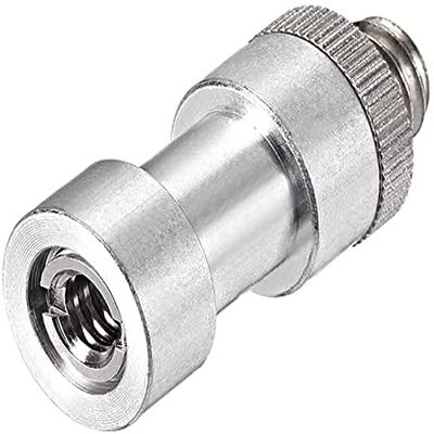 XYWHPGV Metal 3/8" Male to 1/4" Female Conversion Screw Adapter Set for Tripod Monopod Ball Head DSLR (7be5b 96763 21678 ab208 420e2 bcbe8