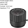 XYWHPGV 2 Piece Camera Varifocal Lens 6mm Focal Length 3MP F1.4 1/2.5 Inch CS Mount for CCD Camera(33517 74cee 853c6 97d1a 3d6f6 50b17 view 2
