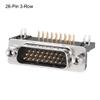 XYWHPGV D-sub Connector Male Plug 26-pin 3-Row Right Angle Port Terminal Breakout for Mechanical Equipment Black Pack of 1(dcf05 ae18a 5f245 dd318 08d41 095be view 2