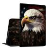 GFRGTFHYT for Kindle Scribe 10.2 inch Case 2022 Release PU Leather Slim Lightweight Multiple Angles Stand Smart Cover with Auto Wake/Sleep for Kindle Scribe 10.2", Flag Bald Eagle view 1