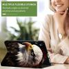 GFRGTFHYT for Kindle Scribe 10.2 inch Case 2022 Release PU Leather Slim Lightweight Multiple Angles Stand Smart Cover with Auto Wake/Sleep for Kindle Scribe 10.2", Flag Bald Eagle view 4