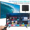 Upgraded Amplified HD Digital TV Antenna Long 350+ Miles Range - Support 4K 1080p for Samsung Tv Model un55mu800dfxza - Indoor Smart Switch Amplifier Signal Booster - Extra Long HDTV Cable/AC Adapter view 2