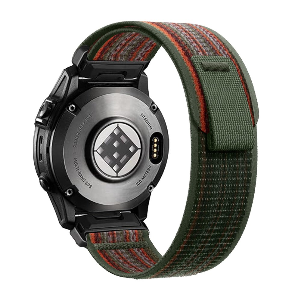 20mm 22mm Nylon Quick Dry Watch Band for Garmin Fenix 8 43mm 47mm 51mm /Fenix E/Fenix 7/Fenix 6/Fenix 5/Epix Pro/Instinct, Quick-Fit 20 22 26 Watch Band Strap for Garmin