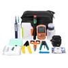 Duogalia Fiber Termination Kit, Fiber Light Meter, 30km Visual Fault Locator, Fiber Cleaver 6C, FTTH Fiber Optic Tool Kit for CATV Engineering, Black view 1