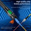 Duogalia Fiber Termination Kit, Fiber Light Meter, 30km Visual Fault Locator, Fiber Cleaver 6C, FTTH Fiber Optic Tool Kit for CATV Engineering, Black view 4