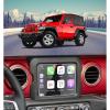 PZSWUXIE for 2018-2023 Jeep Wrangler JL/ 2020-2023 Gladiator JT 8.4 Inch Tempered Glass Screen Protector 9H Hardness Anti-Fingerprint Anti-Scratch Anti-Glare Accessories Touchscreen (Not For 7 Inch) view 1