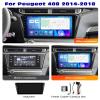 10" Car Radio Stereo Navigation GPS for Peugeot 408 2014-2018 Android 12 Multimedia Player with Bluetooth Carplay/Android Auto FM 4G WiFi Steering Wheel Control+Backup Camera,M90s/1+32g view 2