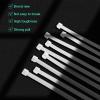 Shappy 50 Pcs Zip Ties Heavy Duty Strong Large Cable Wire Ties Zip Industrial Sturdy Wire, Awnings Tying Branches Bundling of Crops Fixed Water Pipes(40 Inch,White) view 4