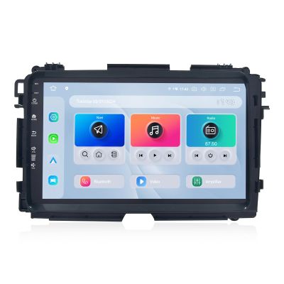 Dasaita Android 13 Car Stereo for Honda Vezel HR-V HRV 2013-2022 with Wireless Carplay & Android Auto, 4G LTE & 5G WiFi, 9" Touch Screen Head Unit, Radio, Bluetooth 5.0, 6GB+64GB