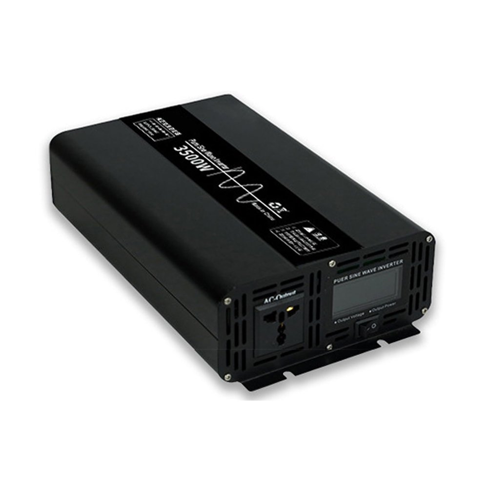 1750W Pure Sine Wave Inverter 12V 24V 48V to 110V 220V Power Inverter Peak Power 3500W DC to AC Converter,Power Inverter for Home Camping RV,12V to 220V