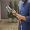 Gardena Cleansystem Hand-Held Brush M Soft Scrubber with Hose Connection, for Smaller, Sensitive Surfaces. Practical one-Handed Operation, with Water-Flow Regulation (18842-20) view 3