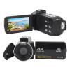 BROLEO 4K HD Camcorder, 56MP 30FPS Video Camera with Remote Control, IR Night, 18X Zoom, Microphone, 3.0in IPS Touch Screen Vlog Camera for Photography, Travel, Supports Webcam view 3