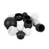 GatherTOOL 2/4/10Pcs Black Domed Round Plastic Blanking End Caps Chair Feet Tube Pipe Inserts Plug 16/20/28/30/35/38/40/42/45/48/50mm (Color : Black 48mm, Size : 10pcs) view 3