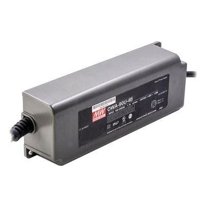 Mean Well OWA Series 90W 48V 1.88A LED Power Supply Adapter, OWA-90U-48 AC-DC US Gauge Single Output Moisture Proof Switching Power Supply Driver Converter Transformer