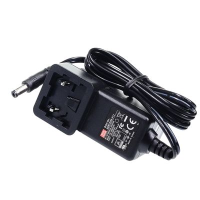 Mean Well GEM 18W 24V 0.75A Power Supply Adapter, GEM18I24-P1J AC-DC Single Output Replaceable Plug Medical Switching Power Supply Driver Converter Transformer