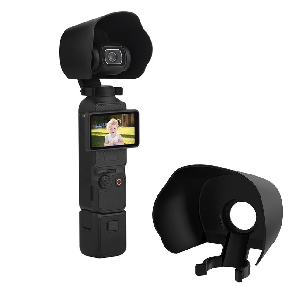 Camera Lens Hood for DJI Osmo Pocket 3 Anti-Glare Lens Sun Hood Sunshade lens protector cap cover Guard for Osmo Pocket 3 Camera Accessories