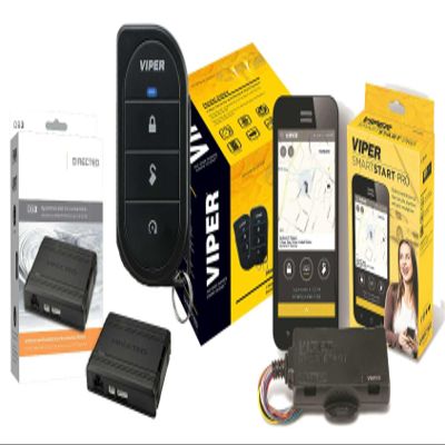 Viper 5105V1 1 Way Car Security and Remote Start System Bundled with + (1) DB3 Bypass Module + (1) VSM550 SmartStart Module Package (Renewed)