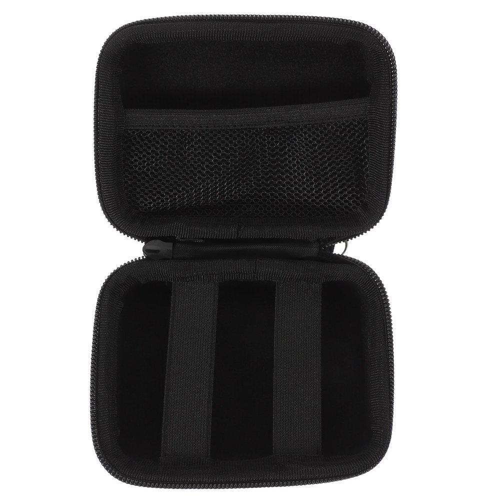 OSALADI Portable Earphone Storage Bag Data Cable Organizer Case for Travel Lightweight Zipper Earphone Holder Compact Design for Headphones and Accessories Shape