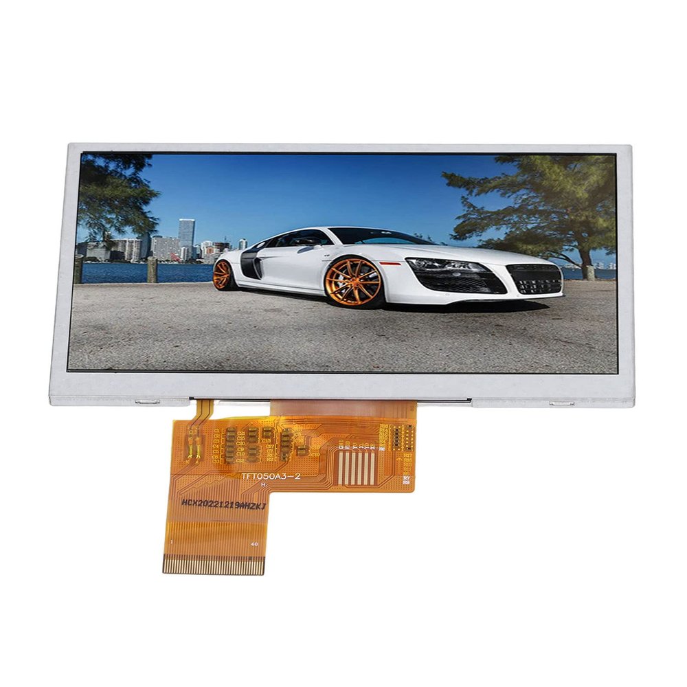 5in Touchscreen, 5in Touchscreen 480 X 272 RGB Interface Industrial Color Screen for Doorbell Face Recognition for Smart Home, LCD Graphic Displays