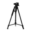 Phone Tripod Stand Aluminum Alloy Portable Extendable Camera Phone Holder Tripod for Selfie Live Streaming Vlogging Recording Black view 1