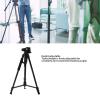 Aluminum Alloy Tripod Stand for Cell Phones and Cameras, Extendable and Lightweight, Portable for Live Streaming, Vlogging, Recording, Black view 2
